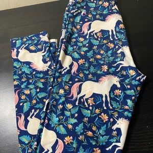 Lularoe Tween Leggings- Unicorns